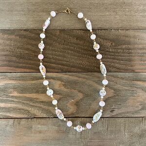 Vintage Japanese Glass Beaded Necklace